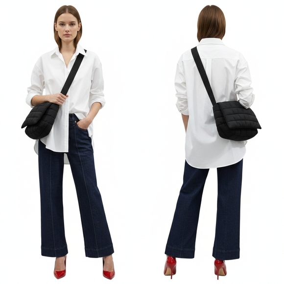 J. Crew High-Rise Wide-Leg Trouser Jeans Size 26 - Picture 4 of 9